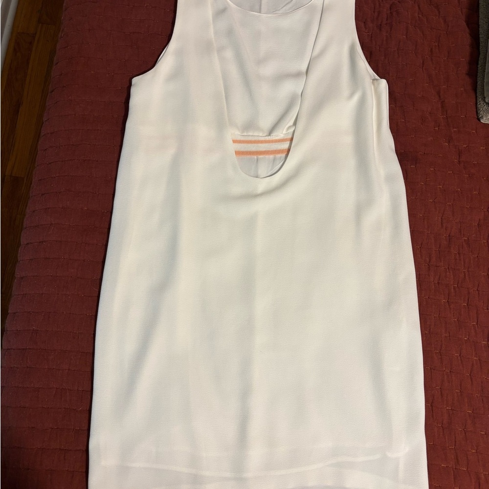 White Sleeveless Dress